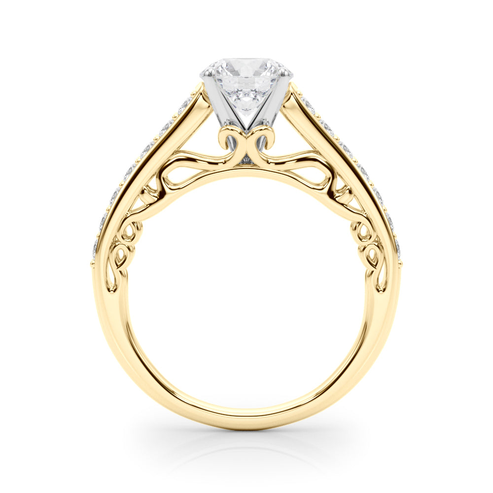 Single Row Prong Set Diamond Engagement Ring · 0.35 ct tw