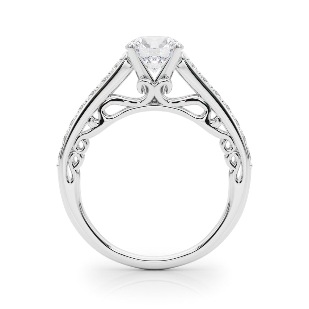 Single Row Prong Set Diamond Engagement Ring · 0.35 ct tw