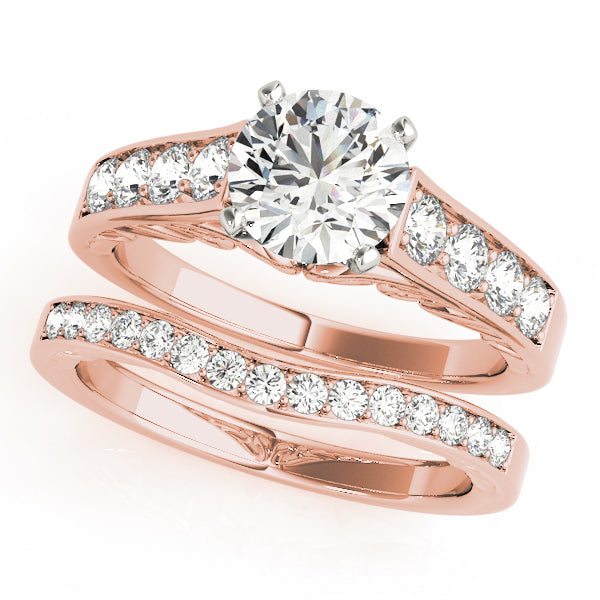 Single Row Prong Set Diamond Engagement Ring · 0.46 ct tw