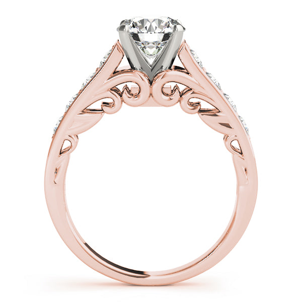 Single Row Prong Set Diamond Engagement Ring · 0.46 ct tw
