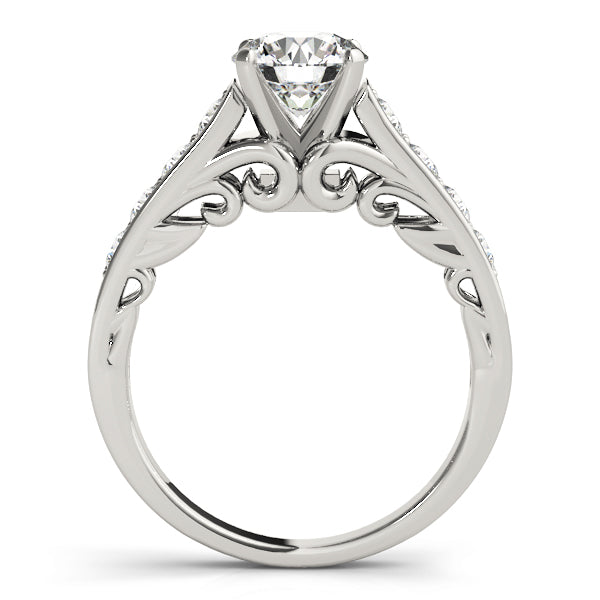 Single Row Prong Set Diamond Engagement Ring · 0.46 ct tw