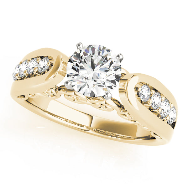 Single Row Prong Set Diamond Engagement Ring · 0.29 ct tw