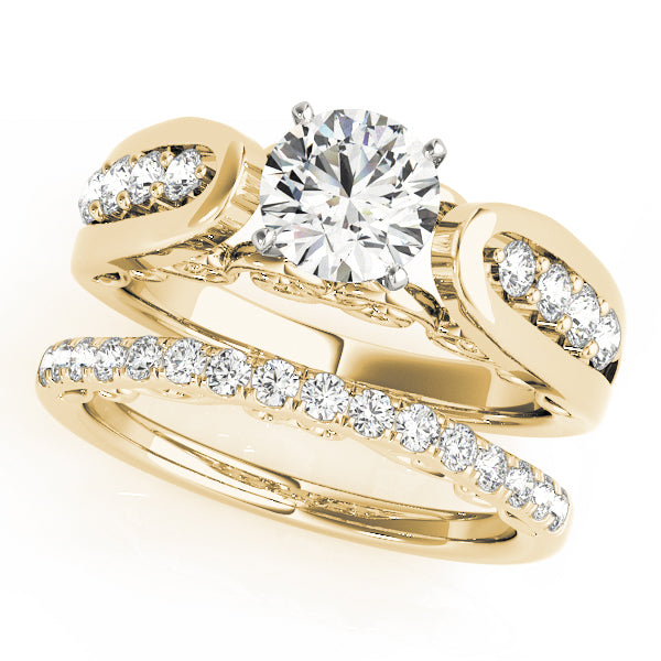 Single Row Prong Set Diamond Engagement Ring · 0.29 ct tw