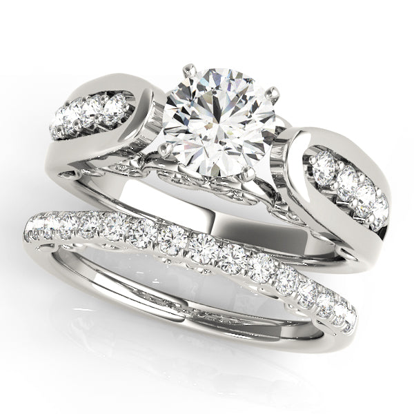 Single Row Prong Set Diamond Engagement Ring · 0.29 ct tw