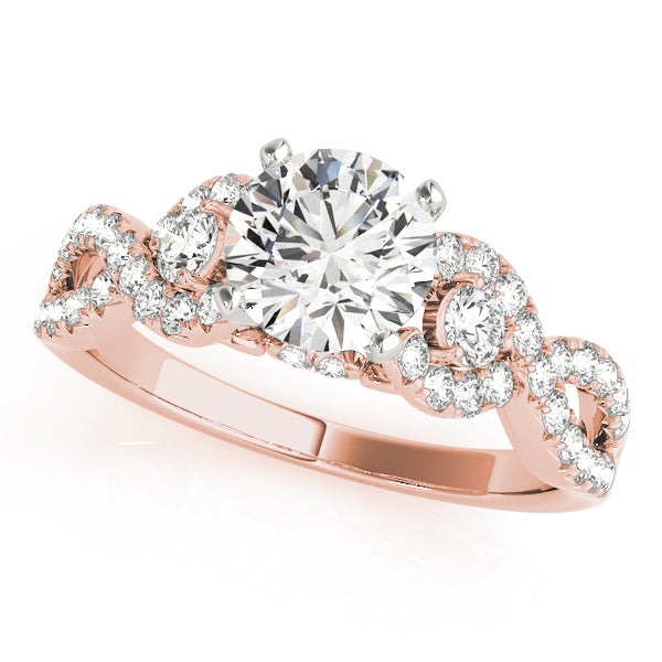Multi-Row Diamond Engagement Ring · 0.41 ct tw