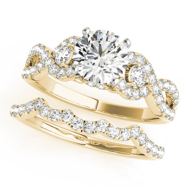Multi-Row Diamond Engagement Ring · 0.41 ct tw