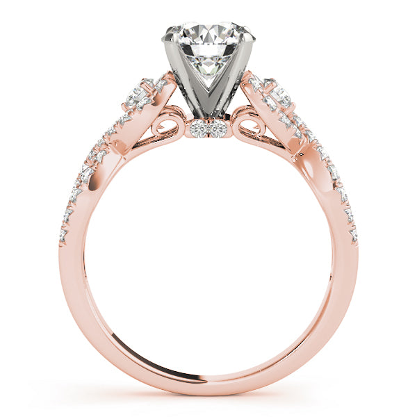 Multi-Row Diamond Engagement Ring · 0.41 ct tw