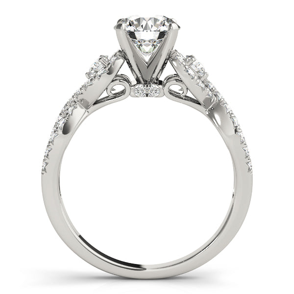 Multi-Row Diamond Engagement Ring · 0.41 ct tw