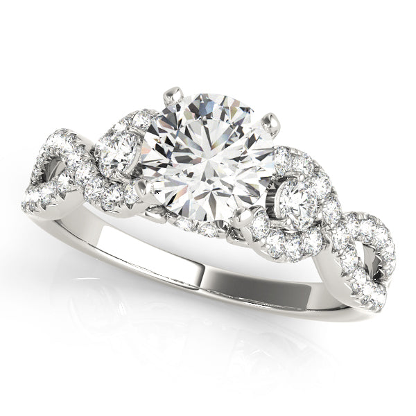 Multi-Row Diamond Engagement Ring · 0.41 ct tw