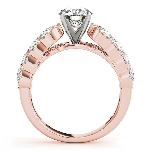 Multi-Row Diamond Engagement Ring · 1.04 ct tw