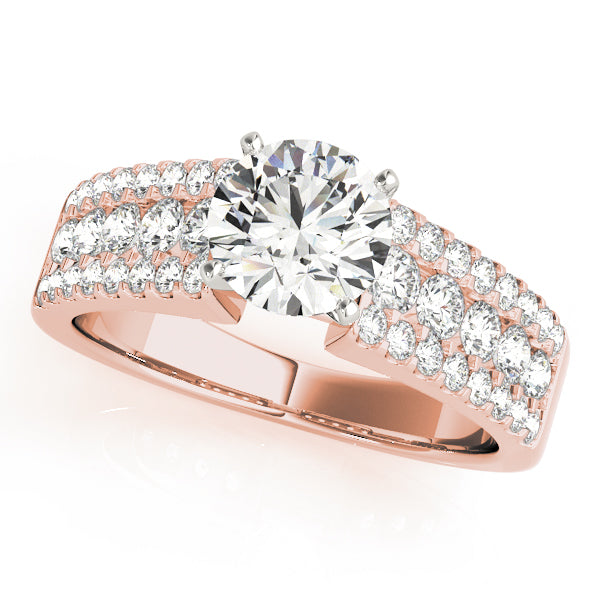 Remount Diamond Engagement Ring · 0.77 ct tw