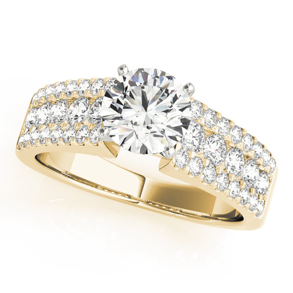 Remount Diamond Engagement Ring · 0.77 ct tw