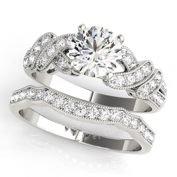 Multi-Row Diamond Engagement Ring · 0.29 ct tw