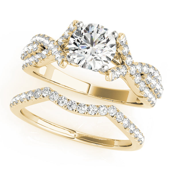 Multi-Row Diamond Engagement Ring · 0.56 ct tw