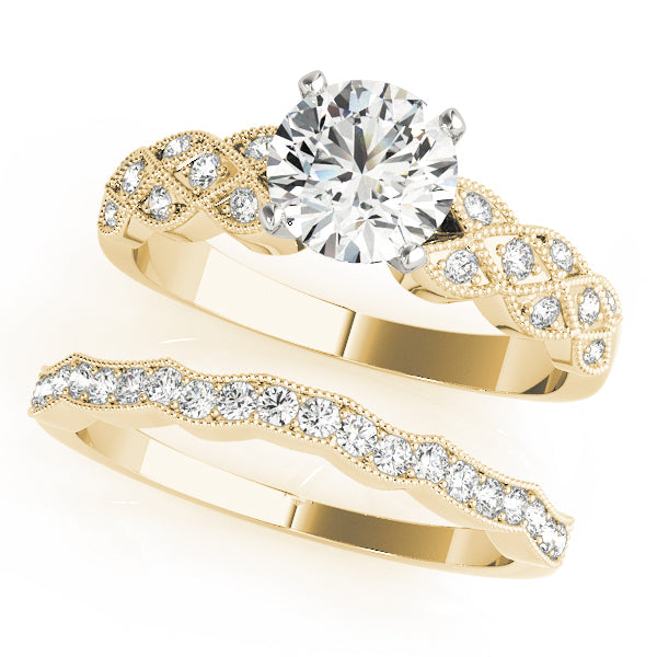 Multi-Row Diamond Engagement Ring · 0.29 ct tw