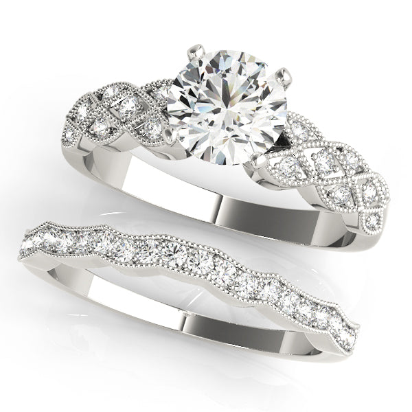 Multi-Row Diamond Engagement Ring · 0.29 ct tw