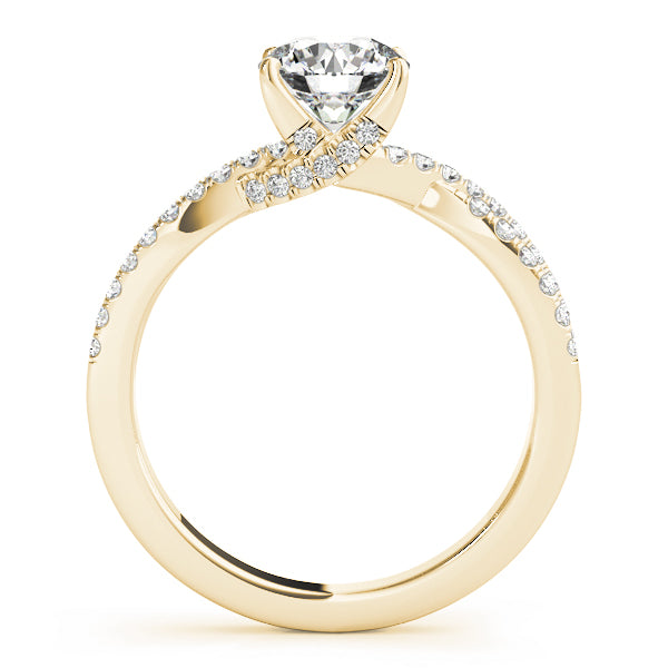 Round Engagment Multi-Row Diamond Engagement Ring · 1.25 ct tw