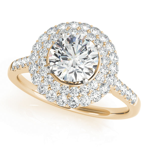 For .50-.75 CT Heads Diamond Engagement Ring · 0.58 ct tw