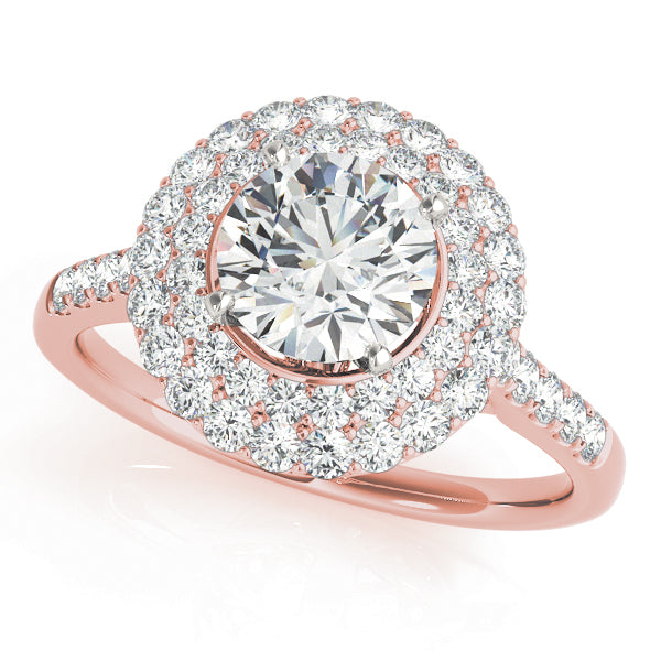 For .50-.75 CT Heads Diamond Engagement Ring · 0.58 ct tw