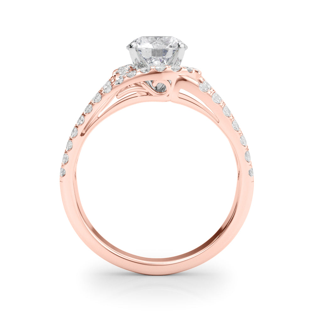 Multi-Row Diamond Engagement Ring · 0.60 ct tw