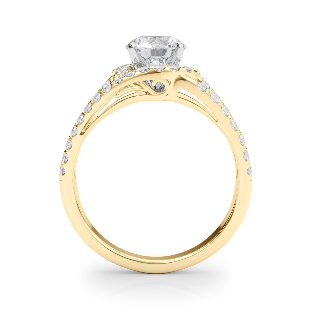 Multi-Row Diamond Engagement Ring · 0.60 ct tw