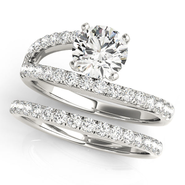 Multi-Row Diamond Engagement Ring · 0.36 ct tw