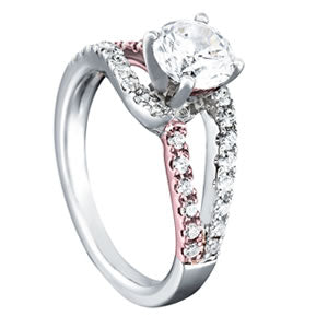 Multi-Row Diamond Engagement Ring · 0.31 ct tw