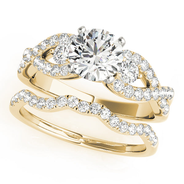 Multi-Row Diamond Engagement Ring · 0.42 ct tw