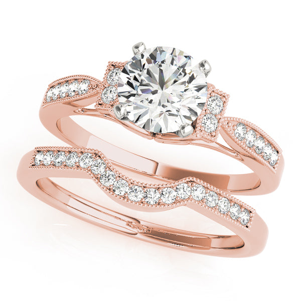 Single Row Prong Set Diamond Engagement Ring · 0.10 ct tw