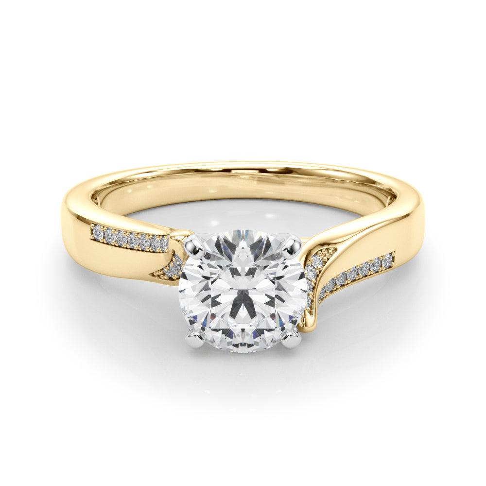 Multi-Row Diamond Engagement Ring · 0.13 ct tw