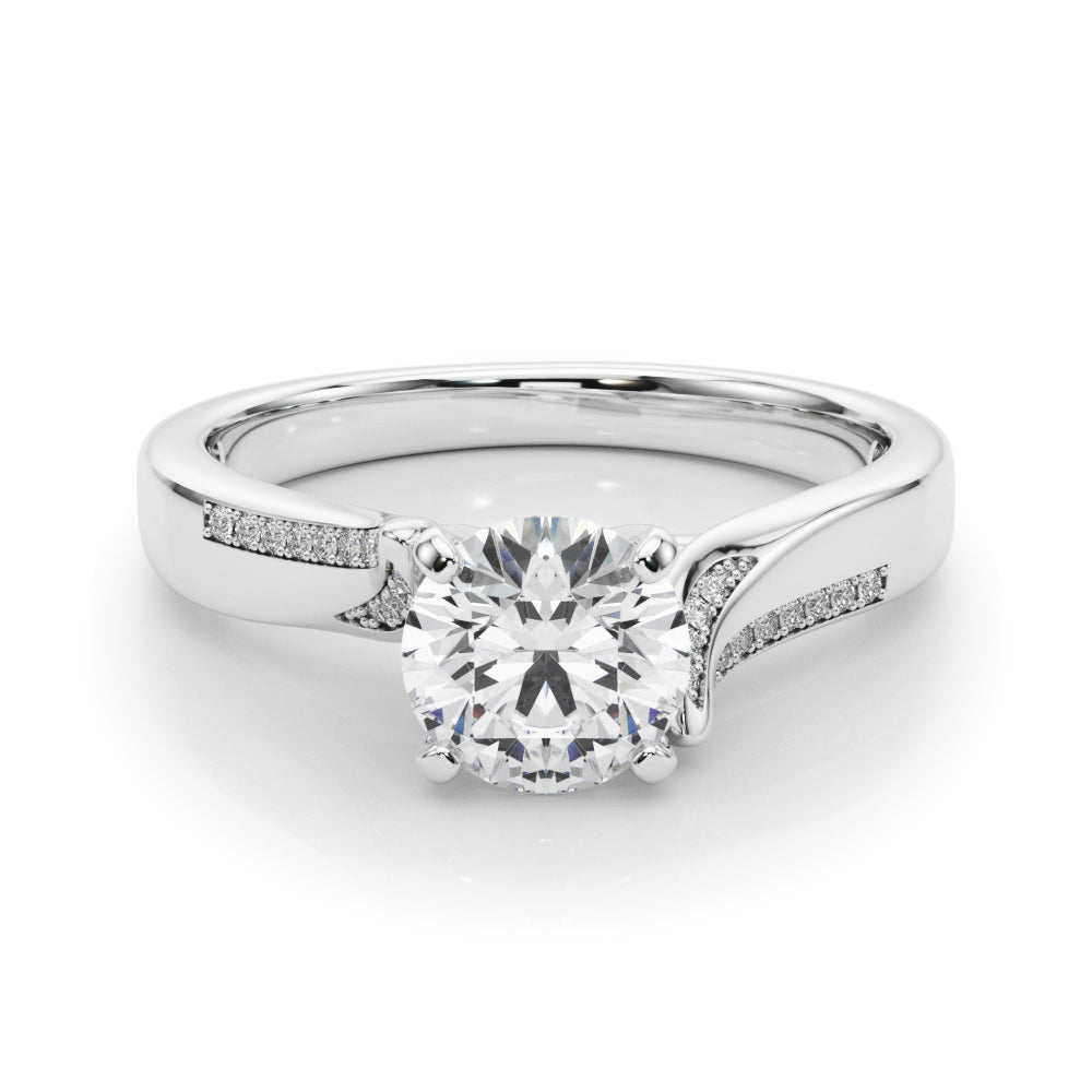 Multi-Row Diamond Engagement Ring · 0.13 ct tw