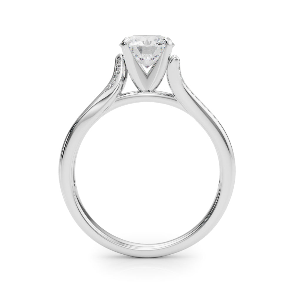 Multi-Row Diamond Engagement Ring · 0.13 ct tw