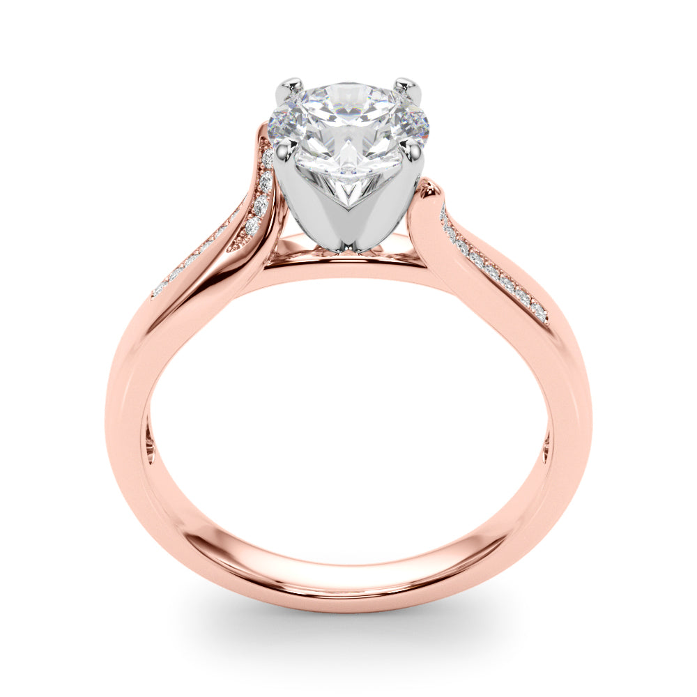 Multi-Row Diamond Engagement Ring · 0.13 ct tw