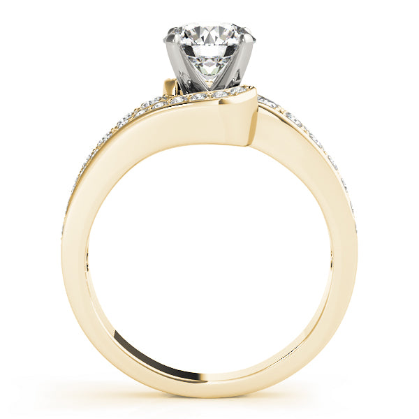 Bypass Diamond Engagement Ring · 0.39 ct tw