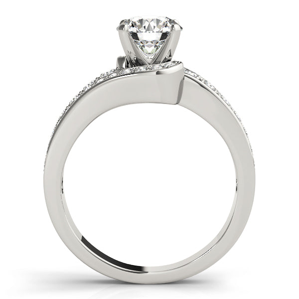 Bypass Diamond Engagement Ring · 0.39 ct tw