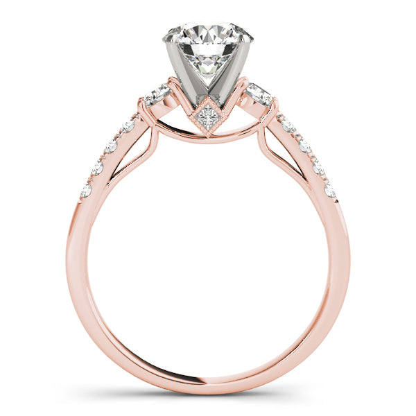 Single Row Prong Set Diamond Engagement Ring · 0.43 ct tw
