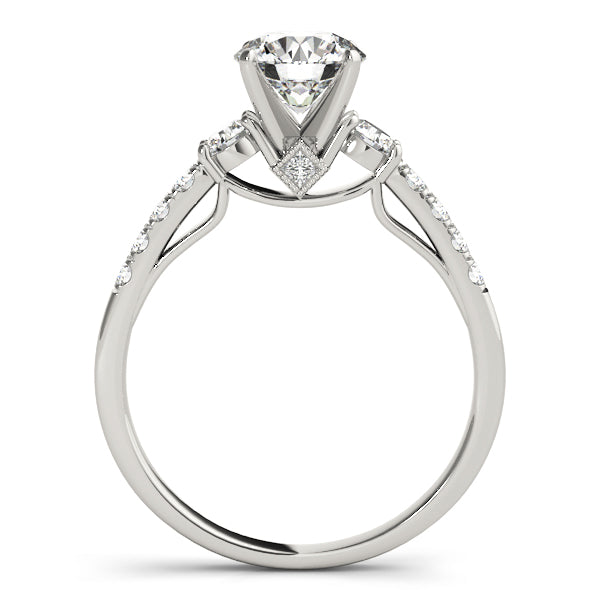 Single Row Prong Set Diamond Engagement Ring · 0.43 ct tw
