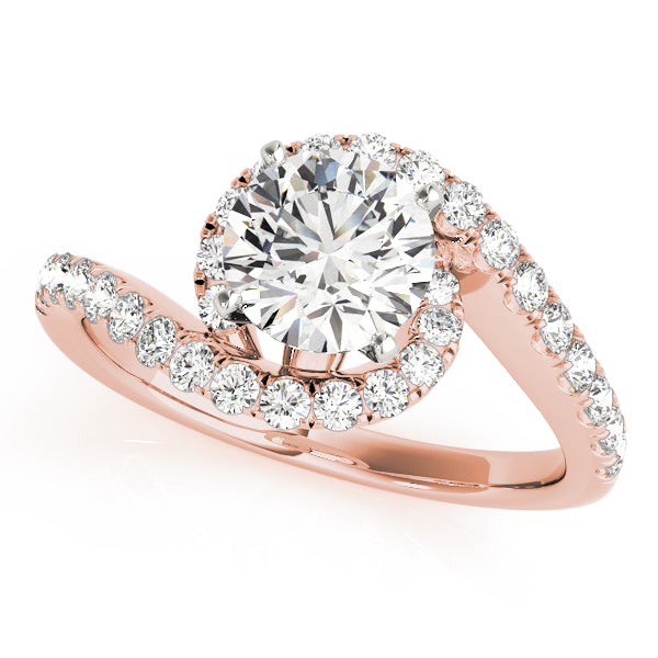 Bypass Diamond Engagement Ring · 0.35 ct tw