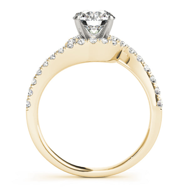 Bypass Diamond Engagement Ring · 0.35 ct tw