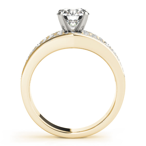 Multi-Row Diamond Engagement Ring · 0.41 ct tw