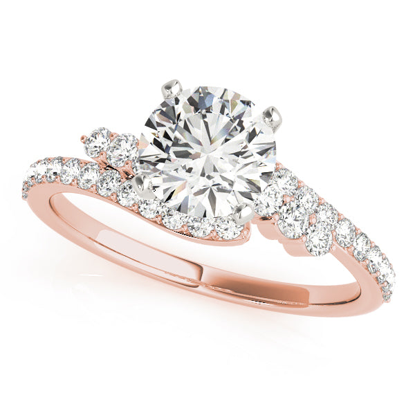 Bypass Diamond Engagement Ring · 0.45 ct tw