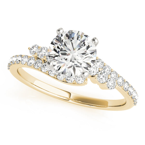 Bypass Diamond Engagement Ring · 0.45 ct tw