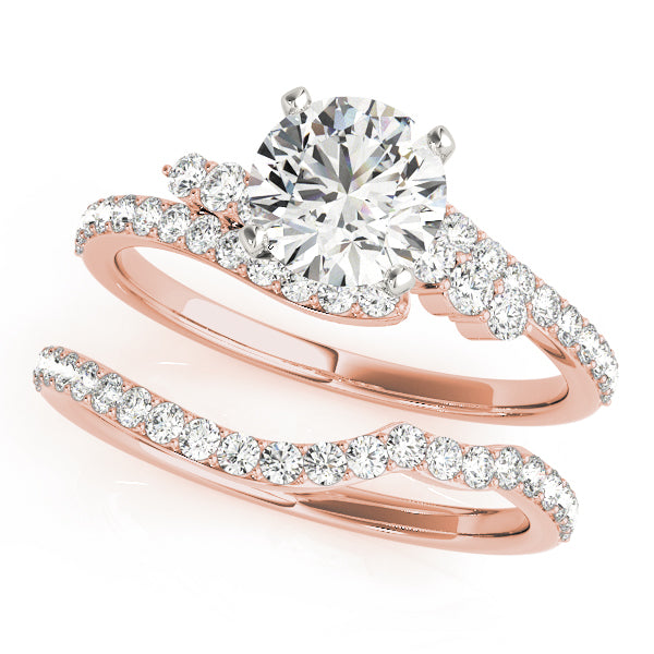 Bypass Diamond Engagement Ring · 0.45 ct tw