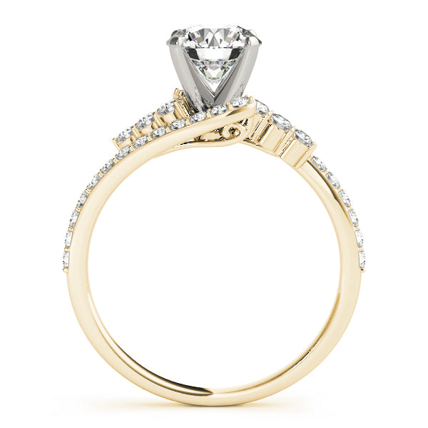 Bypass Diamond Engagement Ring · 0.45 ct tw
