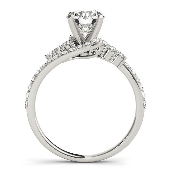 Bypass Diamond Engagement Ring · 0.45 ct tw