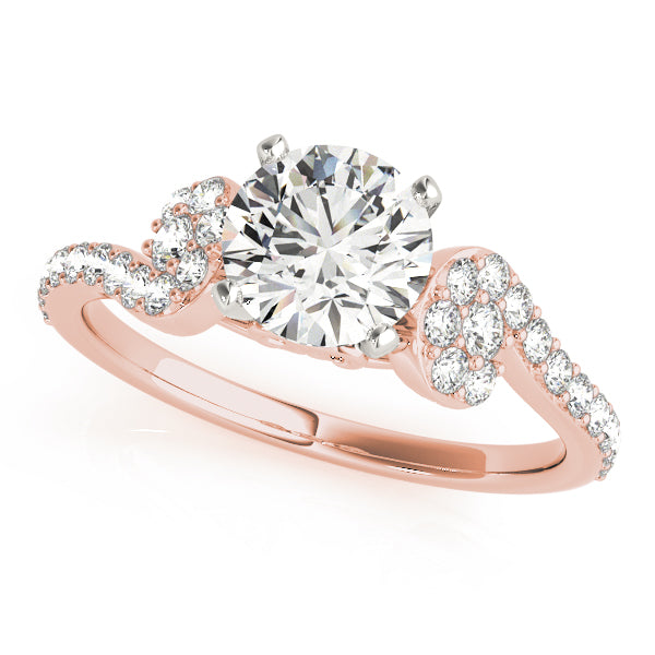 Single Row Prong Set Diamond Engagement Ring · 0.39 ct tw