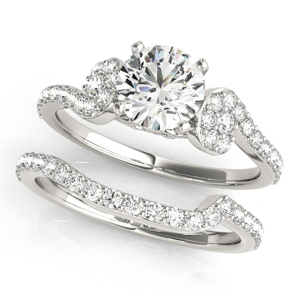 Single Row Prong Set Diamond Engagement Ring · 0.39 ct tw