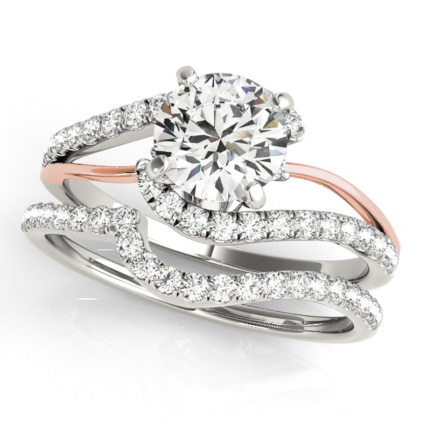 Bypass Diamond Engagement Ring · 0.29 ct tw