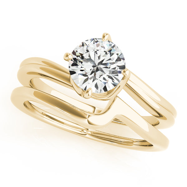 Round Diamond Solitaire Engagement Ring · 0.50 ct tw