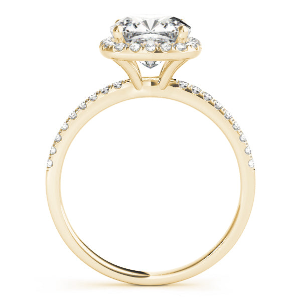 Cushion Halo Square Diamond Engagement Ring · 2.29 ct tw